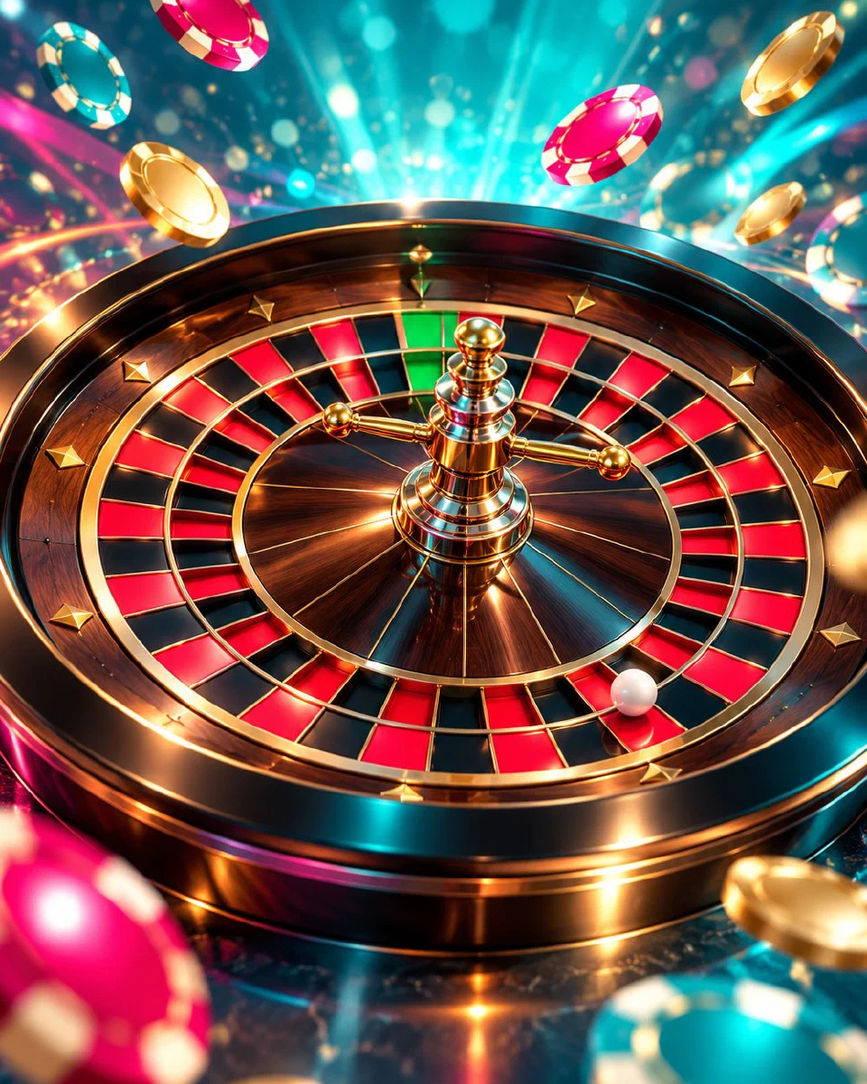 Rueda de ruleta europea con un solo cero verde